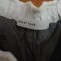 Rare Sacai Luck $450 Contrast Ribbon Heather Gray Jersey Pleated Skort Shorts M