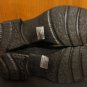 Fruit Italy Skull Studded Buckle Plein Charcoal Gray Suede Boots 39 9 APC