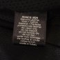 Francis Leon Contrast Black Leather Gray Wool Owens Ann Hooded Bomber Jacket S