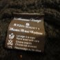 American Vintage Boyfriend Chunky Textured Knit Wool Brown Sweater Cardigan S