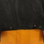 Selected Femme $400 Gold Sequin Black Suede Collarless Biker Moto Jacket 6 10