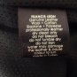 Francis Leon Contrast Black Leather Gray Wool Owens Ann Hooded Coat S