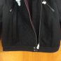 ASOS Oversized Cocoon Contrast Oxblood Black Wool Quilted Biker Moto Jacket 6