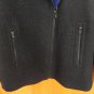 RARE Surface to Air $550 Color Block Navy Blue Gray Wool Moto Jacket M