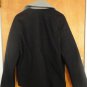 RARE Surface to Air $550 Color Block Navy Blue Gray Wool Moto Jacket M