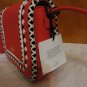 Kate Spade Jasper Crown Street Prickly Pear Red Pebbled Leather Crossbody Bag