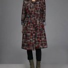 Fab Boys by Band of Outsiders $888 Balmacaan Madras Patchwork Trench 1 S