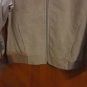 L'AGENCE $1195 Suede Colorblock Silver Sleeve Leather Bomber Jacket M