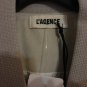 L'AGENCE $1195 Suede Colorblock Silver Sleeve Leather Bomber Jacket M
