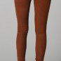 NWT $885 Sz. 28 CURRENT ELLIOTT Skinny Ankle Suede Leather Pants Jeans Brown