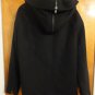 Surface to Air Cocoon Oversized Navy Blue Wool Cashmere Hooded Coat 38 M APC
