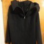 Surface to Air Cocoon Oversized Navy Blue Wool Cashmere Hooded Coat 38 M APC