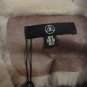 Missguided Distressed Mauve Pink Faux Fur Leather Aviator Biker Moto Jacket 4
