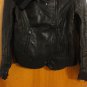 Viktor & Rolf $2785 Owen Black Brown Knit Aviator Moto Biker Leather Jacket 2
