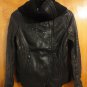 Viktor & Rolf $2785 Owen Black Brown Knit Aviator Moto Biker Leather Jacket 2