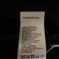Topshop Curly Shearling Black Wool Duffle Toggle Hooded Swing Coat US 6 UK 10