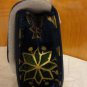 Tory Burch Fleming Cosmic Small Blue Gold Velvet Tassel Convertible Shoulder Bag