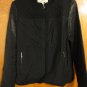 Vanessa Bruno Athe Fall Autumn Black Quilted Leather Minimalist Jacket 6 APC