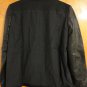 Vanessa Bruno Athe Fall Autumn Black Quilted Leather Minimalist Jacket 6 APC