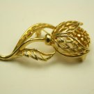 Vintage Goldtone Lisner Flower Pin