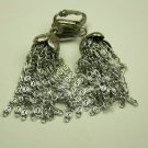 Sarah Coventry Dangle Clip On Earrings, Silvertone