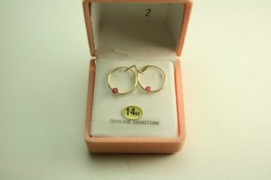 14KT Gold Hoop Earrings
