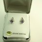 14KT Gold Diamond and Gemstone Earrings