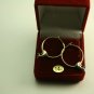 14KT Gold Dolphin Hoop Earrings