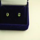 10KT Gold Gemstone Stud Earrings