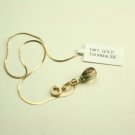10KT Gold Tourmaline Bracelet