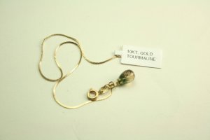 10KT Gold Tourmaline Bracelet