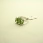Ladies Sterling Silver Ring, Peridot Size 7