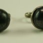 Siam Sterling Earrings with black pearl