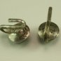 Siam Sterling Earrings with black pearl