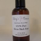 100% Pure African Black Soap 4 oz