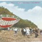 Set of 8 Antique JAPAN Japanese Postcards w/ Folder Huge Kites #EC47