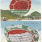 Set of 8 Antique JAPAN Japanese Postcards w/ Folder Huge Kites #EC47