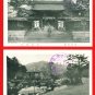Set of 8 Antique JAPAN Japanese Postcards w/ Holder Kintai Bridge, Iwakuni in 1927#EC51