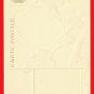 Antique JAPAN Japanese Embossed Art Nouveau Postcard Hawk Lake #EA134