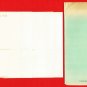 Set of 5 JAPAN Japanese Postcards w/ Folder Publicity Health Nutrition Tuberculosis Slogan #EOA11