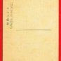 Antique JAPAN Japanese Original Art Hand Painted Postcard Hen Cock Chicken #EAH1
