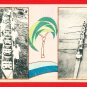Antique JAPAN Japanese Postcard Boat Regatta KYOTO NATIONAL UNIVERSITY #EO24