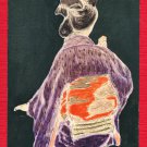 1900s JAPAN Japanese Postcard Original Art Hand Painted Woman Beauty Kimono #EAH6 1900s JAPAN Japanese Postcard Original Art Hand Painted Woman Beauty Kimono #EAH6