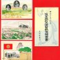 1932 Set of 3 JAPAN Japanese Military Art Postcards w/ Folder Army Maneuvers #EM169