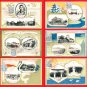 1926 Set of 6 JAPAN Japanese Art Nouveau Postcards Prince Taisho Emperor Showa Hiroshima #EE21