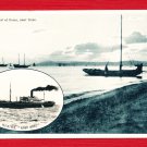 Antique JAPAN Japanese Postcard Nippon Yusen N.Y.K. Ocean Liner S.S. "KAMO MARU" Ship Boat #ET5