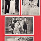 Set of 4 Vintage JAPAN Japanese Postcards Takarazuka Revue Dancers Actresses #EG116