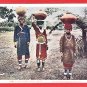 Antique Japanese Postcard FORMOSA Taiwan Ami Tribe Women Water Pot on Head Pre-WW2 #EF47
