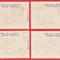 Antique JAPAN Japanese Art 4 Postcards Self-defense Martial Arts Jujutsu Judo Man Woman #EA221