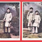 Antique Japanese 2 Postcards FORMOSA Taiwan Taiwanese Woman Beauty Girls Pre-WW2 #EF52